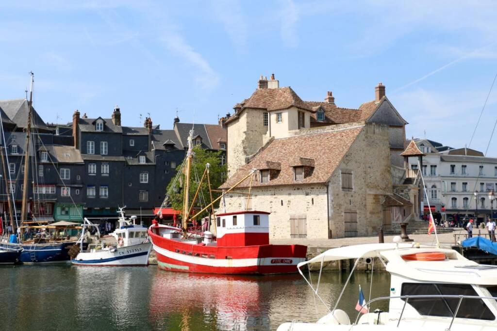 L'Honna Flow, Appartement De Charme Pres Du Centre. Honfleur Kültér fotó